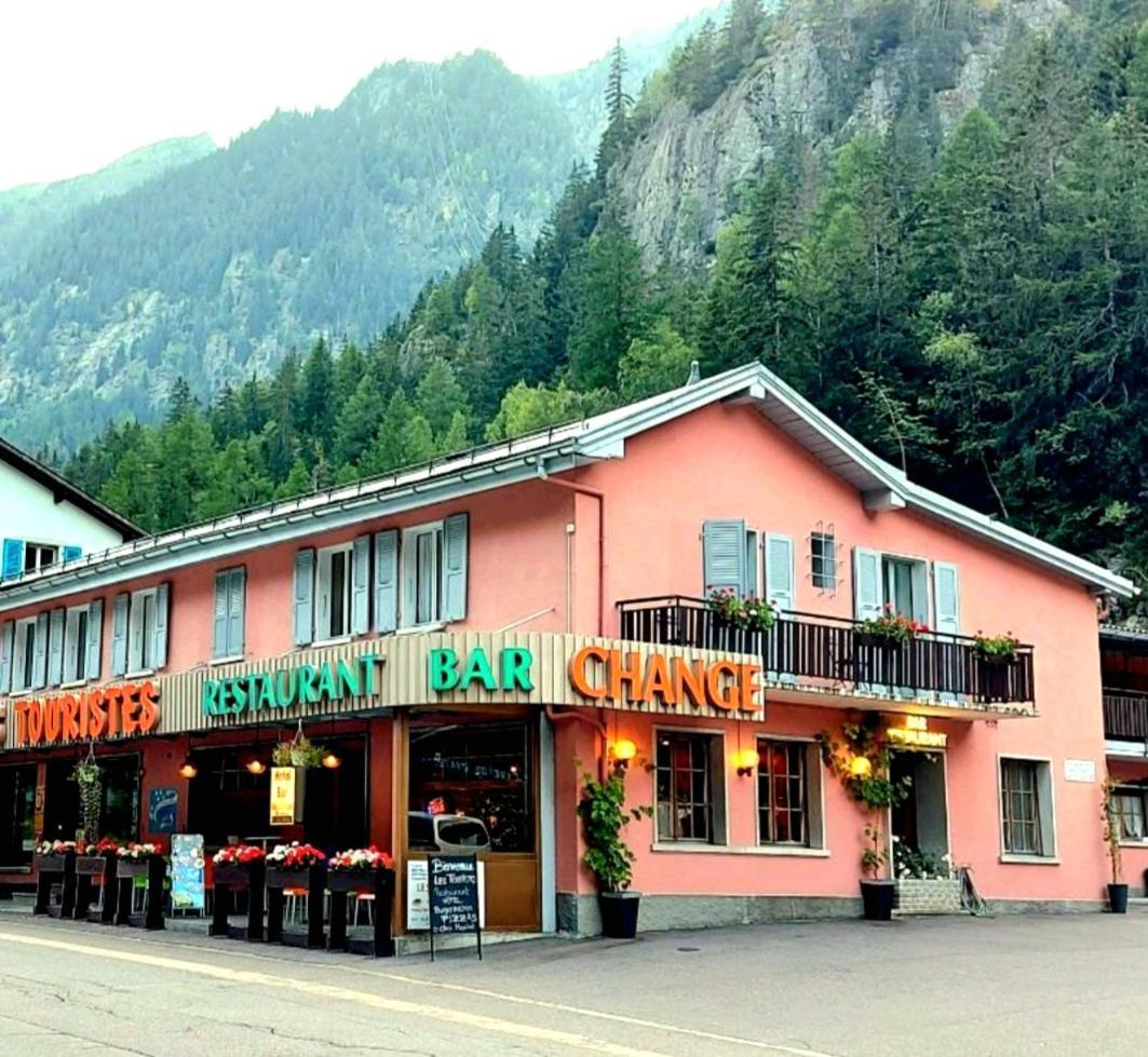 Les Touristes Hotel Chatelard Luaran gambar